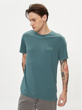 Lee Lee T-shirt Wobbly 112349081 Verde Regular Fit