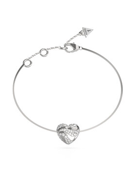 Guess Guess Náramek JUBB04 502JW Stříbrná