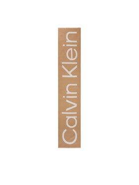 Calvin Klein Ruta Fringes 2-Tones Wool Blend Scarf K60K612028 Rjava