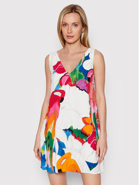 Desigual Desigual Sukienka codzienna Kailua 22SWVW45 Kolorowy Regular Fit