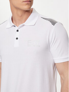 EA7 Emporio Armani Polo 3DPF51 PJULZ 1100 Bijela Regular Fit