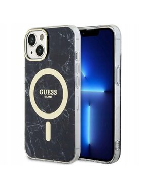 Guess Guess Etui na telefon Pokrowiec Futerał Czarny