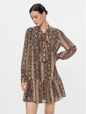 MICHAEL Michael Kors MICHAEL Michael Kors Сукня-сорочка MH381VIBAY Коричневий Regular Fit