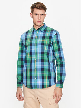 Tommy Jeans Tommy Jeans Koszula Essential DM0DM15934 Zielony Classic Fit