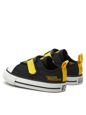 Converse Modne Superge Converse X Transformers Chuck Taylor All Star Easy-On A11661C Črna