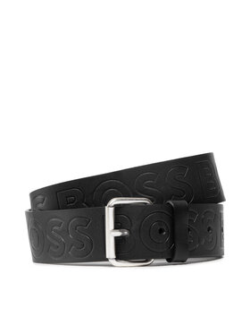 BOSS Boss Moški pas Serge 50481111 Črna