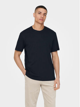 Only & Sons Only & Sons T-shirt 22025208 Blu scuro Regular Fit