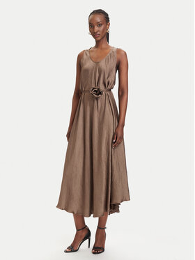 Marella Marella Vestito estivo Alcool 2613221015 Beige Regular Fit