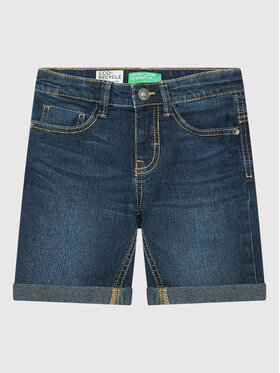 United Colors Of Benetton United Colors Of Benetton Джинсові шорти 4XA259DY0 Голубий Slim Fit