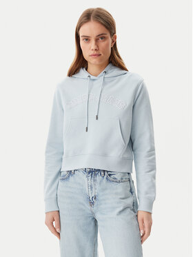 Guess Jeans Guess Jeans Pulóver W5GQ22 K68I4 Kék Regular Fit