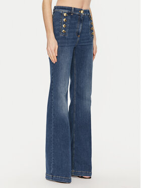 Elisabetta Franchi Elisabetta Franchi Jeansy PJ-83D-51E2-V440 Tmavomodrá Regular Fit