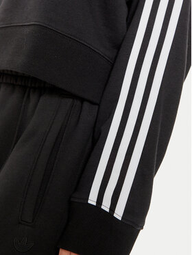 Adidas Majica Dugih Rukava 3-Stripes IR5522 Crna Loose Fit