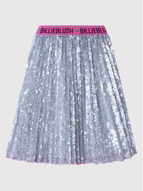 Billieblush Billieblush Sukňa U13328 Strieborná Regular Fit