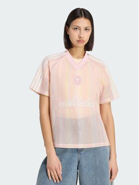 adidas adidas T-Shirt 161851 Różowy Oversize