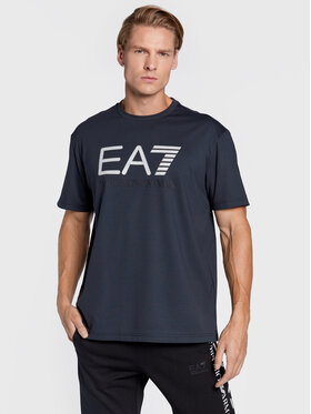 EA7 Emporio Armani EA7 Emporio Armani T-Shirt 6LPT39 PJEEZ 1578 Granatowy Regular Fit
