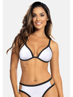 Feba Feba Bikini pezzo sopra FLG16 Bianco