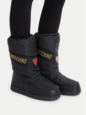 LOVE MOSCHINO LOVE MOSCHINO Апрески JA24032G0NISY000 Черен