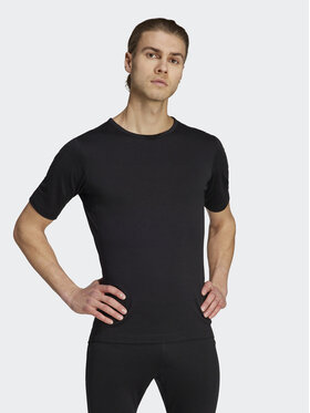 adidas adidas Termoaktyvus apatinis trikotažas, viršus Xperior Merino 200 HZ8555 Juoda Slim Fit