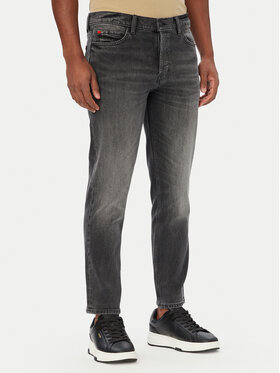 HUGO HUGO Džinsi HUGO 634 50561473 Tumši pelēka Tapered Fit