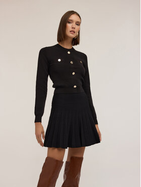 Motivi Motivi Cardigan M318W003401N033 Nero Regular Fit