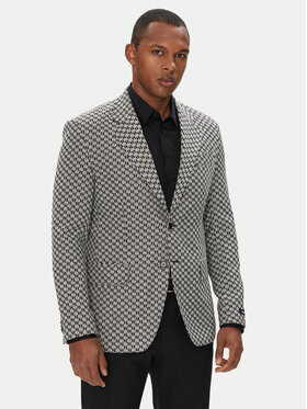 KARL LAGERFELD KARL LAGERFELD Sako 155106 553115 Šedá Regular Fit