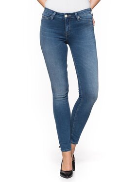 Lee Lee Jeansy SCARLETT Niebieski Skinny Fit