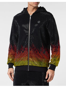 PHILIPP PLEIN PHILIPP PLEIN Dres 20703 Czarny Regular Fit