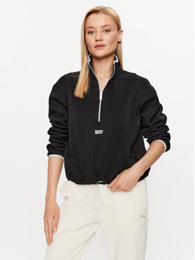 DKNY Sport DKNY Sport Суитшърт DP2T8237 Черен Regular Fit
