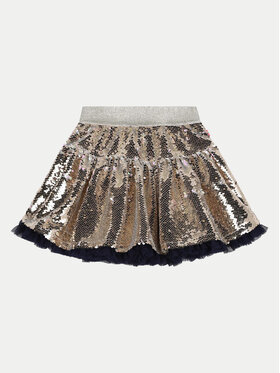 Billieblush Billieblush Sukně U20641 Zlatá Regular Fit