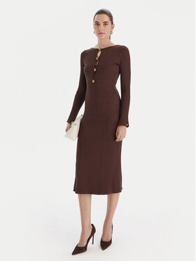 Marciano Guess Marciano Guess Плетена рокля 5BGK55 5891Z Кафяв Regular Fit