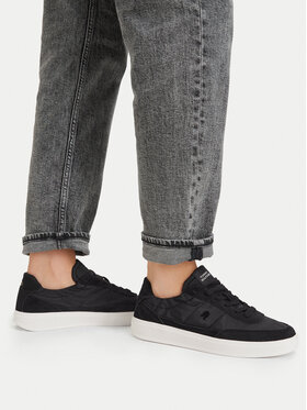 Tommy Hilfiger Tommy Hilfiger Sneakers Th Heritage Nylon Sneaker FW0FW09405 Nero