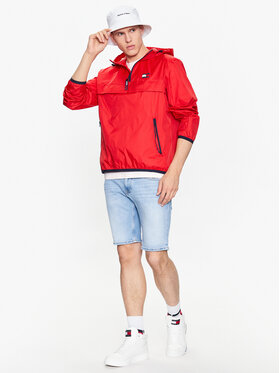 Tommy Jeans Anorak Jakna Chicago DM0DM15906 Crvena Regular Fit