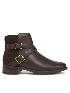 Clarks Clarks Botki Havisham Bay 26182942 Brązowy