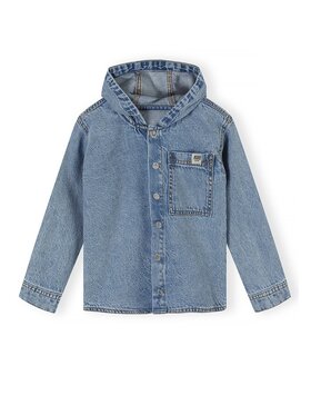 minoti minoti Koszula jeansowa 33SHIRT200 Niebieski jasny Regular Fit