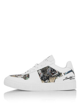 PHILIPP PLEIN PHILIPP PLEIN Sneakersy 30667 Biela