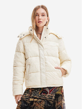 Desigual Desigual Пуховик 23WWEW72 Бежевий Regular Fit