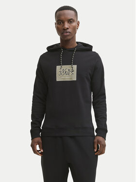 Jack & Jones Jack & Jones Mikina Rain 12288098 Černá Regular Fit