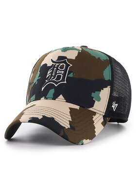 47 Brand 47 Brand Καπέλο Jockey MLB Detroit Tigers Digital Star ’47 OFFSIDE B-DGTSO09PTP Καφέ