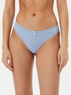 Hunkemöller Hunkemöller Kalhotky string Lola 300923 Světle modrá