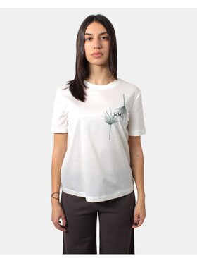 Max Mara Leisure Max Mara Leisure T-Shirt 9936319119626 Λευκό Regular Fit