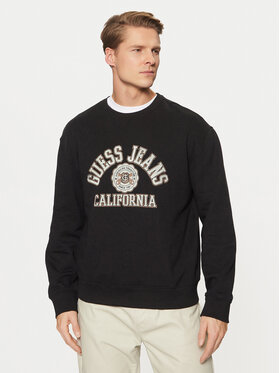 Guess Jeans Guess Jeans Sweatshirt M5RQ40 KCPR1 Schwarz Regular Fit