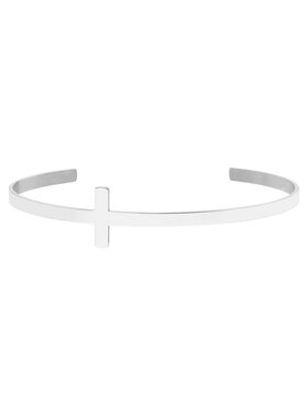 Manoki manoki Bransoletka BA1098 Srebrny