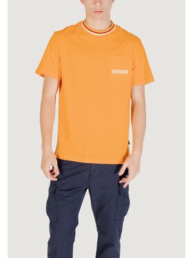 Napapijri Napapijri T-shirt S-MURLO SS Arancione Casual Fit