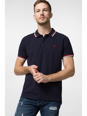 Próchnik Próchnik Polo PM 2 PO073123000008 Granatowy Slim Fit
