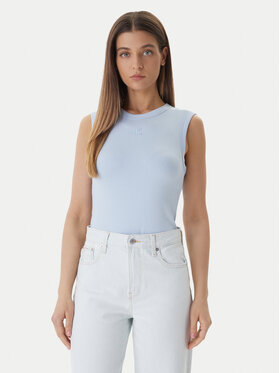 Calvin Klein Jeans Calvin Klein Jeans Top LV047B265G Niebieski Slim Fit
