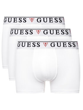 Guess Guess Set di 3 boxer U97G01 JR003 Bianco