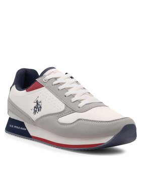 U.S. Polo Assn. U.S. Polo Assn. Laisvalaikio batai NOBIL003M/CHY4 Balta
