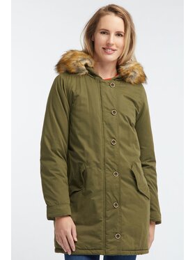 Mustang Mustang Kurtka damska PARKA Zielony Regular Fit
