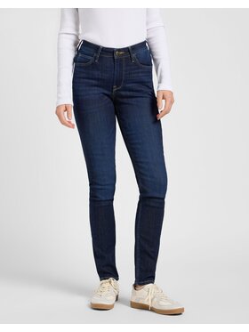 Lee Lee Jeansy SCARLETT HIGH Niebieski Skinny Fit