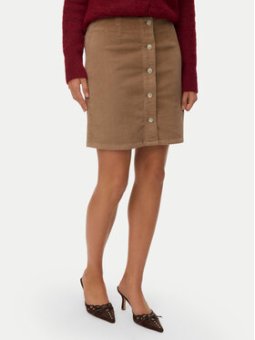 Vero Moda Vero Moda Miniszoknya Etta 10315342 Bézs Regular Fit